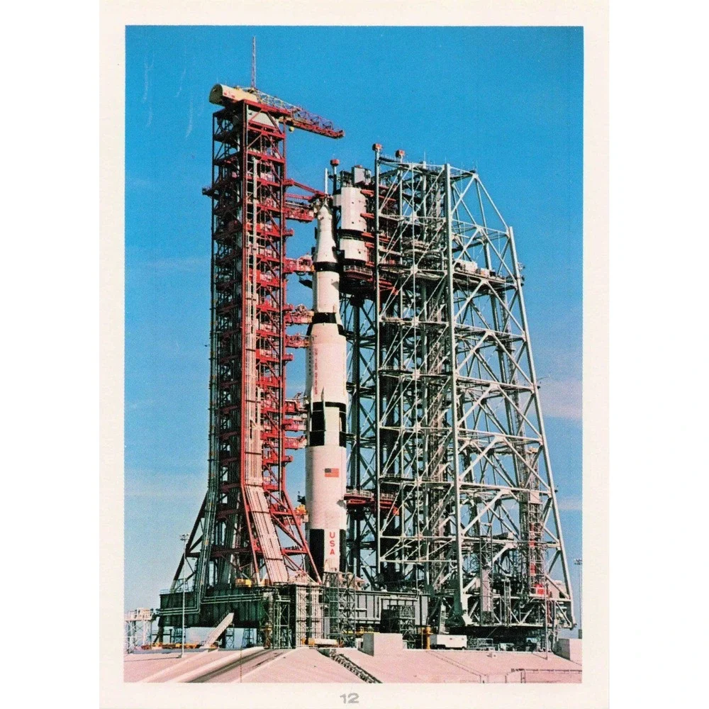 Vintage 1970s Florida Lot of 9 Photos Disney World NASA Apollo Saturn V KSC - Picture 5 of 9